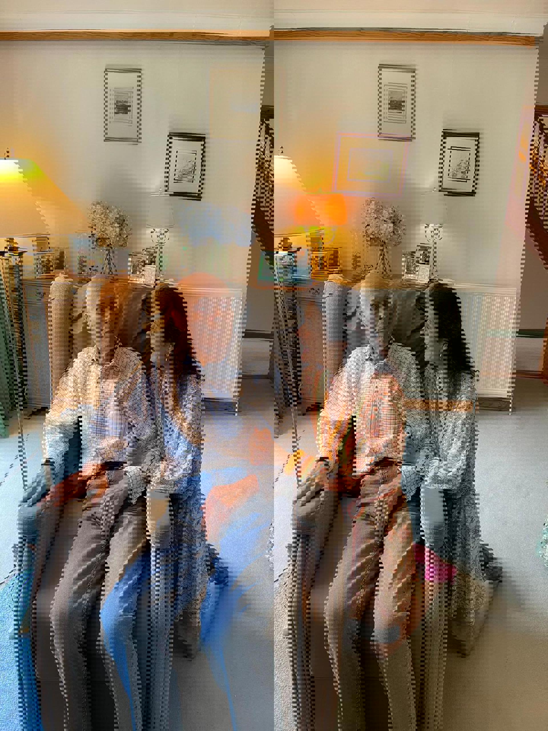 Parkinson's Client with wife